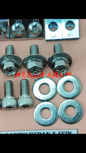 Baut Body Honda Vario Techno 125 THN 2012-2015 Kunci L Stainless Steel 304