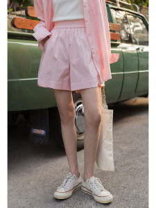 Mixd | Bộ Quần Shorts và Áo Blouse Màu Hồng Giá Rẻ