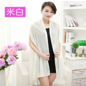 New 2025 Red Pure Color Womens Spring Autumn Silk Scarf Magic Versatile Shoulder Shawl Summer Sunscreen Multi Function Neck Warmer