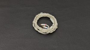 KBEAR Glint 5N OFC Silver-Plated Upgrade Cable Litz Structure Connector Earphone Wire for KB02 KS1 DC01 DC02
