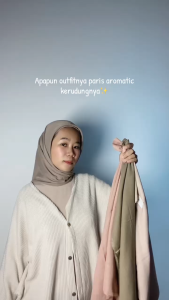 HIJAB AROMATIC SEGIEMPAT HIJAB PARIS PREMIUM TERBARU