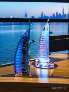 Mô Hình Khách Sạn Burj Al Arab Dubai Quà Tặng Sinh Nhật Sáng Tạo Cho Bạn Gái Quà Tặng Nghệ Thuật Cho Bạn Thân Quà Tặng Trang Trí Nhà