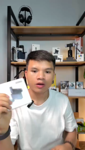 Micro không dây micro cài áo thu âm lọc tạp âm giảm ồn quay video míc live chất lượng cao iCheco MC22 Pro