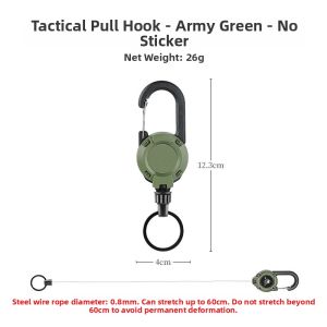 ISE MOUNT | Outdoor High-Elasticity Stretchable Keychain