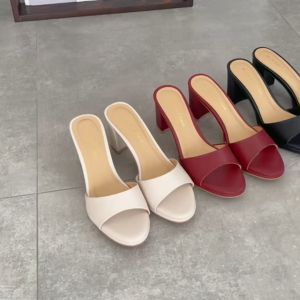 Nicholas Edison Heel Kanaya sandal heels hak tebal slip on terbaru