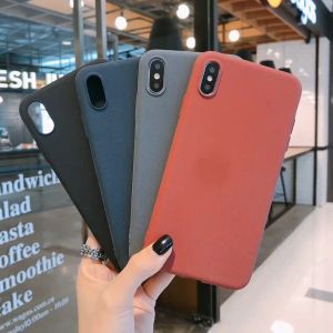 For VIVO V29e V29 V27e V27 V19 Neo V7 Plus V9 V11 V11i V15 V17 V20 Se S1 Pro Y27 Y36 Y27s Y75 Y78 Y11 Y17s Y17 Y19 Y12S Y12s Y20 Y20i Y20s Y30 Y30i Y31 Y50 Y51 Y71 Y81 Y81i Y91 Y91C Y93 Y95 Ultra-Thin Sandstone Matte Back Soft TPU Case