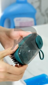 ROZEL Sikat Baju Lantai Kamar Mandi Isi Sabun Cair / Sikat Cuci Baju Serbaguna Sikat Toilet Tempat Sabun Sikat Baju