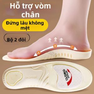 JVBV | Đệm Lót Giày Hỗ Trợ Cung Chân Chống Sốc BOUNCE CAO Cho Nữ
