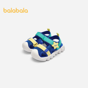 รองเท้ากีฬาเด็ก Balabala เด็กชายแบบนุ่มสำหรับเด็กผู้หญิงทารกพื้นรองเท้าหน้าร้อนระบายอากาศได้