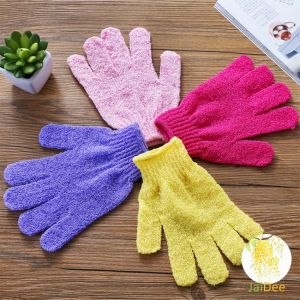 ถุงมืออาบ ถุงมือขัดผิวอาบ ขจัดเซลล์ผิวเก่า พร้อมส่ง ถูกสร้างโดย Veevio