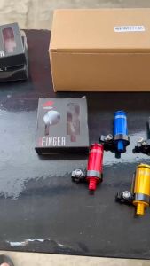 Bình dầu nhôm CNC - FINGER Racing gắn được nhiều xe