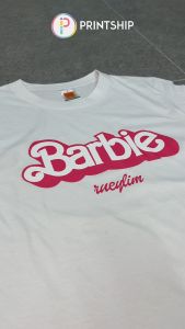 [Adult/Kid] Barbie Girl Pink Birthday Theme Ken Baju Tshirt Custom Text/Nama 客制化名字/文字 T恤