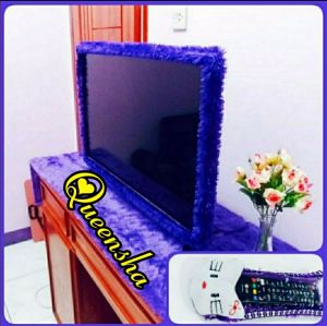 Bando Tv Led 40 - 43 Inch Terbaru 1 Set Dan 17 - 32 Inch Terbaru 1 Set Taplak Meja Tv Dan Sarung Remote Bando Tv Led Karakter Terbaru 40 42 43 Inch Dan 14 17 21 24 32 Inch Satu Set Taplak Meja Tv Bulu Rasfur Dan Sarung Remote Tv Karakter Polos