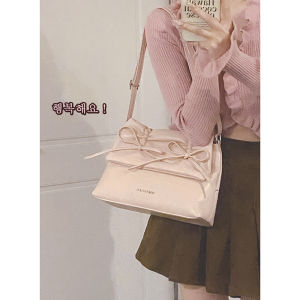 Ballet Style Bows Underarm Bag Womens 2024 New Arrival Trendy Large Capacity Totes Niche Style Work Clothing Crossbody Bag