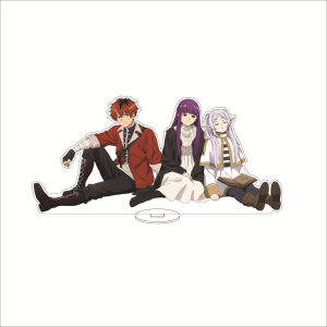 Bandai | 16CM Anime Hình Đứng Acrylic Cosplay Vật Trang Trí Ngoài Hành Trình Kết Thúc Fern Eisen Heiter Himmel Quà Tặng Giáng Sinh Cho Người Hâm Mộ