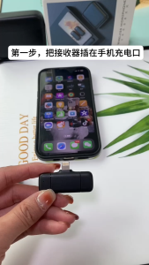 Wireless Microphone Portable Audio Video Recording Lapel Mic For Vlog Live Interview