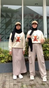 SAD BEAR Sweatshirt Basic II Sz M-XL Anak & Dewasa (Pria & Wanita)