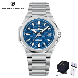 Pagani Design | PAGANI DESIGN Mens Automatic Watch Luxury Sapphire Stainless Steel Japanese Movement Business and Leisure Mechanical Watch