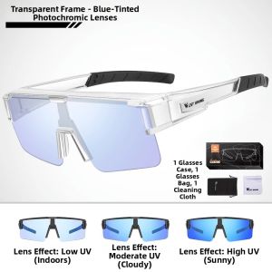 West Biking | Polarized Photochromic Cycling Clip-On Sunglasses