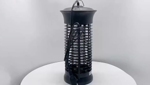 Electric Shock Mosquito Killer Portable Insect Lamp Indoor Safe Non-toxic Quiet UV Light Replaceable Bulb3 Pin Plug