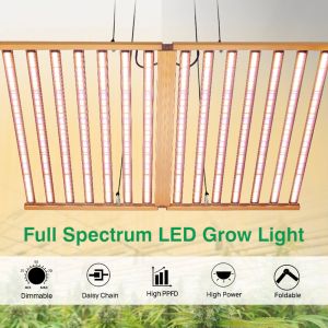 ไฟช่วยต้นไม้ตัวเร็ว1300W/1620W  LED Grow Light ไฟปลูกต้นไม้ ไฟปลูกพืช SAMSUNG LM281B/OSRAM ไฟเลี้ยงต้นไม้โตเร็ว2เท่า Width 120cm พื้นที่สัมผัสขนาดใหญ่ พื้นที่ฉายรังสีขนาดใหญ่การฉายรังสี PPFD สม่ำเสมอ