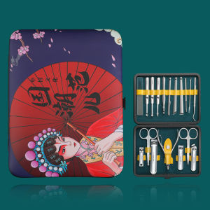 Original National Trend Nail Clippers Set Foot Care Tool Home Essential Tool Professional Nail Scissors for General Use