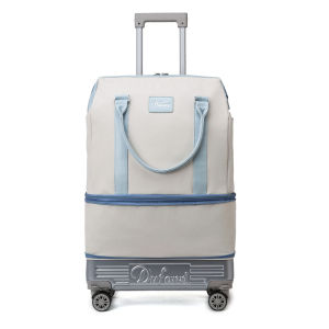 QIANRENSHI | Large Capacity Foldable Wheeled Travel Bag