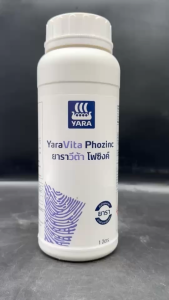 ยาราวีต้า โฟซิงค์ 0-25-4 +  แมกนีเซียม สังกะสี ขนาด 1 ลิตร มีสารจับใบในตัว ฟอสฟอรัสฟอสเฟต ใช้ในพืชทุกชนิด