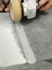 Thickness 15mm 20mm Vacuum Brazed Diamond Grinding Wheel Roman Column Grinding Disc For Stone Edging