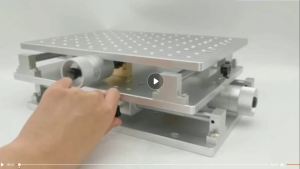 HUNST X Y Table 2 Axis Mobile Portable Laser Cabinet Table for Laser Marking and Engraving Machines.