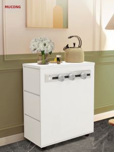 MUCONG | Cream Simple Movable Island Counter