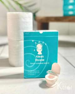 Klean Katol Throne - 30  toilet washes