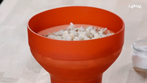 Lekue Mini Microwave Popcorn – Red (Set of 2)