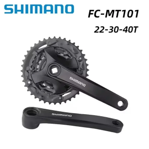 SHIMANO ALIVIO Series FC-MT101 Crancket 3x9 Speed 170MM 40-30-22T Square Hole 122.5 For Mountain Bike
