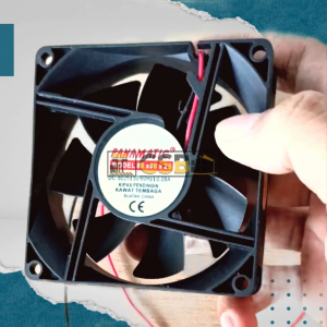 Fan 12V 8x8cm | Kipas Pendingin Mini Ukuran Besar