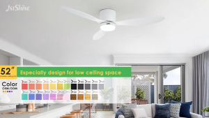 【Local Stock】Ceiling Fan | 3 Blades | Integrated Dimmable Lights | 6 Speed Selection