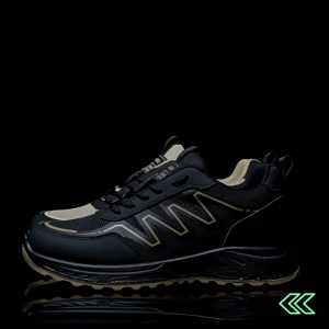 HL MALL Insulation 6kV Safety Shoes for Men Women Anti-Smashing Anti-piercing Breathable Protective Work Shoes - TG26 (BLACK)