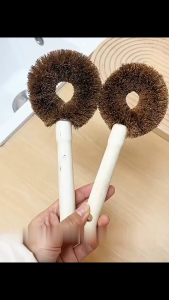 Sikat Panci Serbaguna / Sikat Coklat Sabut Kelapa / Sikat Dapur Serbaguna / Sikat Panci Coklat Murah
