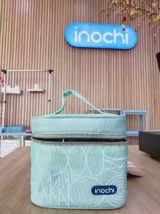 Bộ hộp thuỷ tinh đựng thức ăn mang đi làm hộp cơm văn phòng Nikko kèm túi giữ nhiệt Yoshino (hãng Inochi)