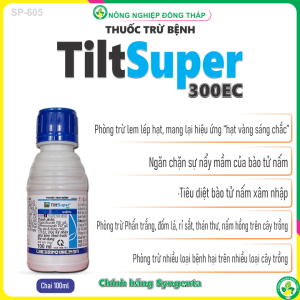 Thuốc Phòng Trừ Bệnh Hữu Cơ TiltSuper 300EC 100ml - Chính Hãng Syngenta An Toàn Cho Môi Trường