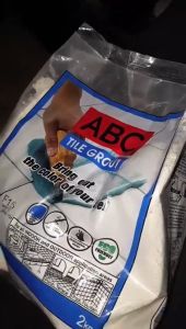 ABC Tile Grout Original Gap Filler 2KG Tile Bonding Tile Joint Filler 2-6mm