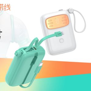 D500 Mini Dual Wire Fast Charging 10000mAh Power Bank with Handle