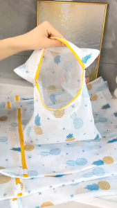 SET 5 Túi Giặt Đồ Dùng Cho Máy Giặt - Túi Lưới Giặt Đựng Quần Áo Đồ Lót Trong Máy Giặt Chống Rối Tránh Bị Xù Lông DÀY DẶN BỀN ĐẸP