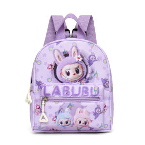 Cute Mini Cartoon Backpack for Kindergarten Boys And Girls New 2025 Model Double Shoulder Strap Medium Waterproof