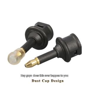 Bộ Chuyển Đổi Sợi Quang Âm Thanh Kỹ Thuật Số Toslink SPDIF Vuông Từ Nam Sang Nữ 90 Độ Góc Vuông Hình Chữ L Mở Rộng Cho Loa Máy Tính Micro