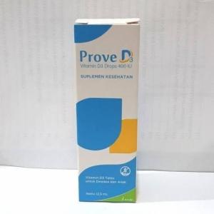 Prove D3 Drops Suplementasi Vitamin D 12.5ml Asli Original