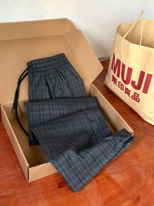 Quần Ống Rộng Kẻ Sọc American Retro Grey Cho Nam Mùa Hè Mỏng Cạp Cao Có Dây Rút Quần Ống Rộng Thoải Mái Rộng Rãi Thẳng