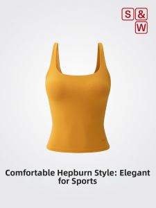 S&W | Yoga Beautiful Back Sports Bra Set with Arm Fat Cover