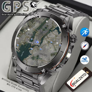 2026 New Ultra GPS Smart Watch 10ATM Waterproof Built-in Dual-band GNSS Compass Military Sport Men SWIM Bracelet For Android IOS