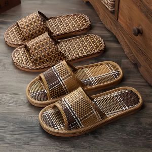Deodorizing Soft Bottom Non-slip Bamboo Slipper